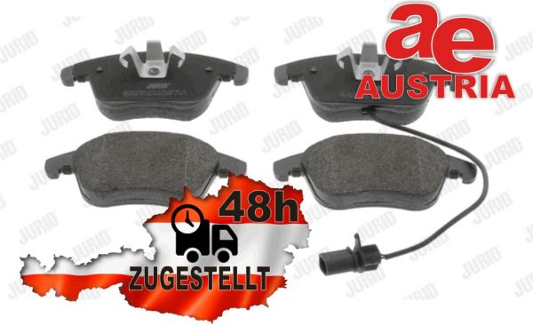 Jurid 573258J Bremsbeläge Bremsbelagsatz Scheibenbremse Vorne