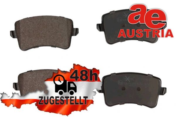 MaxGear 19-0907 Bremsbeläge Bremsbelagsatz Scheibenbremse Hinten