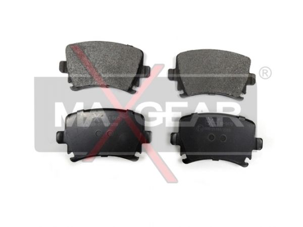 MaxGear 19-0475 Bremsbeläge Bremsbelagsatz Scheibenbremse Hinten