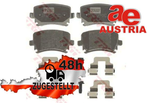 TRW GDB1622 Bremsbeläge Bremsbelagsatz Scheibenbremse Hinten