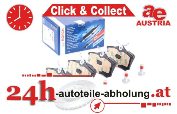 Bosch 0986461769 Bremsbeläge Bremsbelagsatz Scheibenbremse Hinten