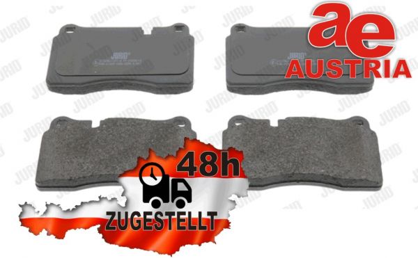 Jurid 573296J Bremsbeläge Bremsbelagsatz Scheibenbremse Vorne