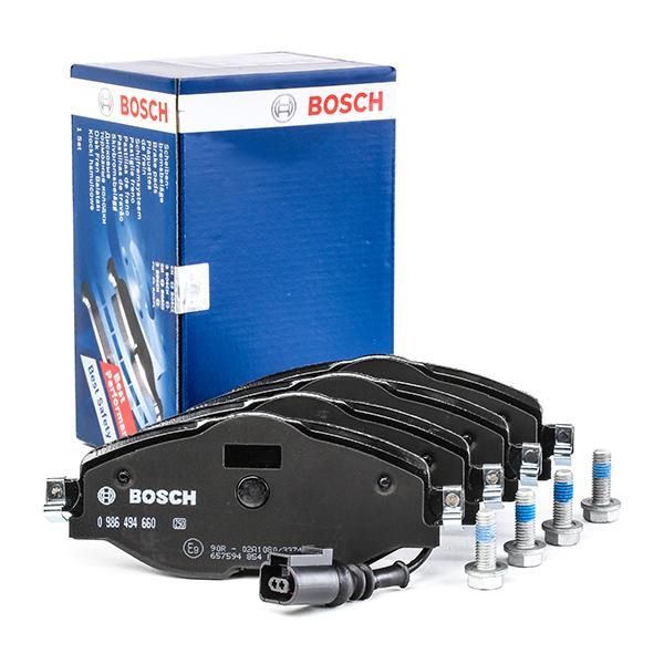 Bosch 0986494660 Bremsbeläge Bremsbelagsatz Scheibenbremse Vorne
