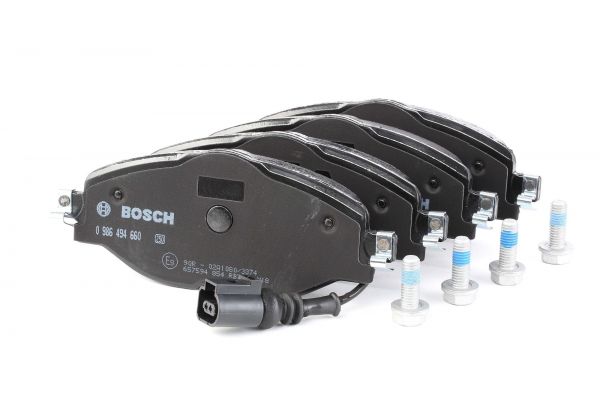 Bosch 0986494660 Bremsbeläge Bremsbelagsatz Scheibenbremse Vorne