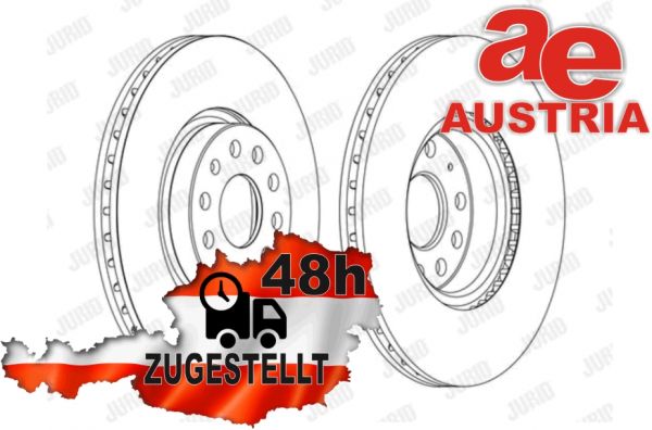 Jurid 562387JC-1 brake disc front 312x25mm 5 x 112