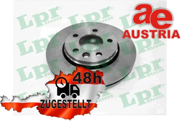 LPR V2008V Bremsscheibe Hinten 294x22mm 5 x 120