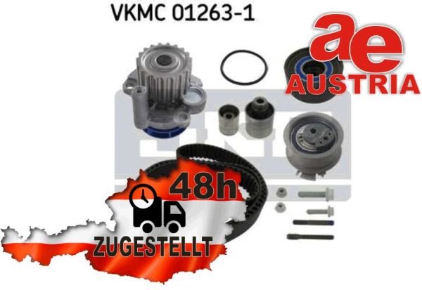 SKF VKMC 01263-1 timing belt set timing belt set + water pump