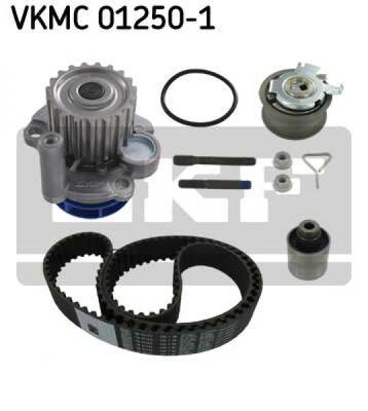 SKF VKMC 01250-1 timing belt set timing belt set + water pump