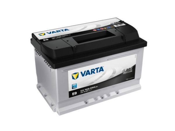 Varta Black Dynamic E9 70Ah 640A Autobatterie Batterie 5701440643122
