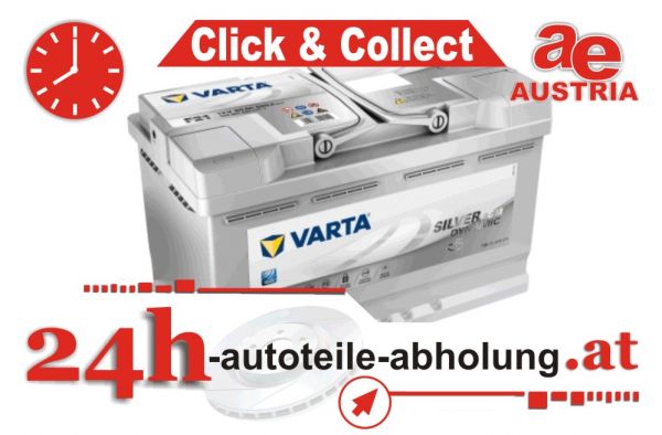 Varta Silver Dynamic AGM F21 12V 80Ah 800A Autobatterie Batterie 580901080D852