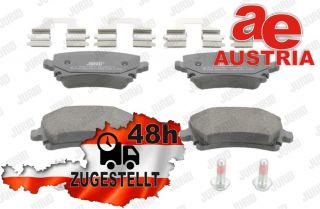 Jurid 573158J Bremsbeläge Bremsbelagsatz Scheibenbremse Hinten