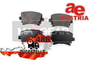 MaxGear 19-0475 Bremsbeläge Bremsbelagsatz Scheibenbremse Hinten