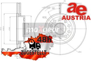 MaxGear 19-1044 Bremsscheibe Vorne 312x25mm 5 x 112