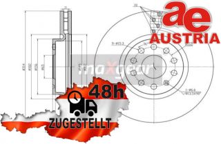 MaxGear 19-3215 Bremsscheibe Vorne 314x30mm 5 x 112