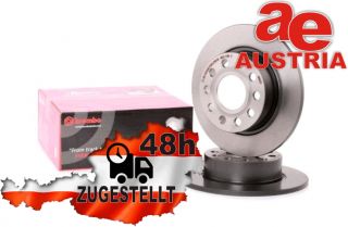 Brembo 08.9502.11 Bremsscheibe Hinten 253x10mm 5 x 112