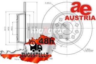 MaxGear 19-2018 Bremsscheibe Hinten 272x9,7mm 5 x 112