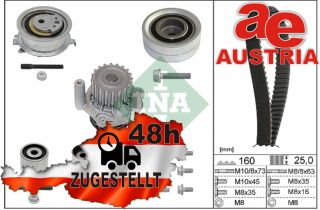INA 530 0550 32 timing belt set timing belt set + water pump